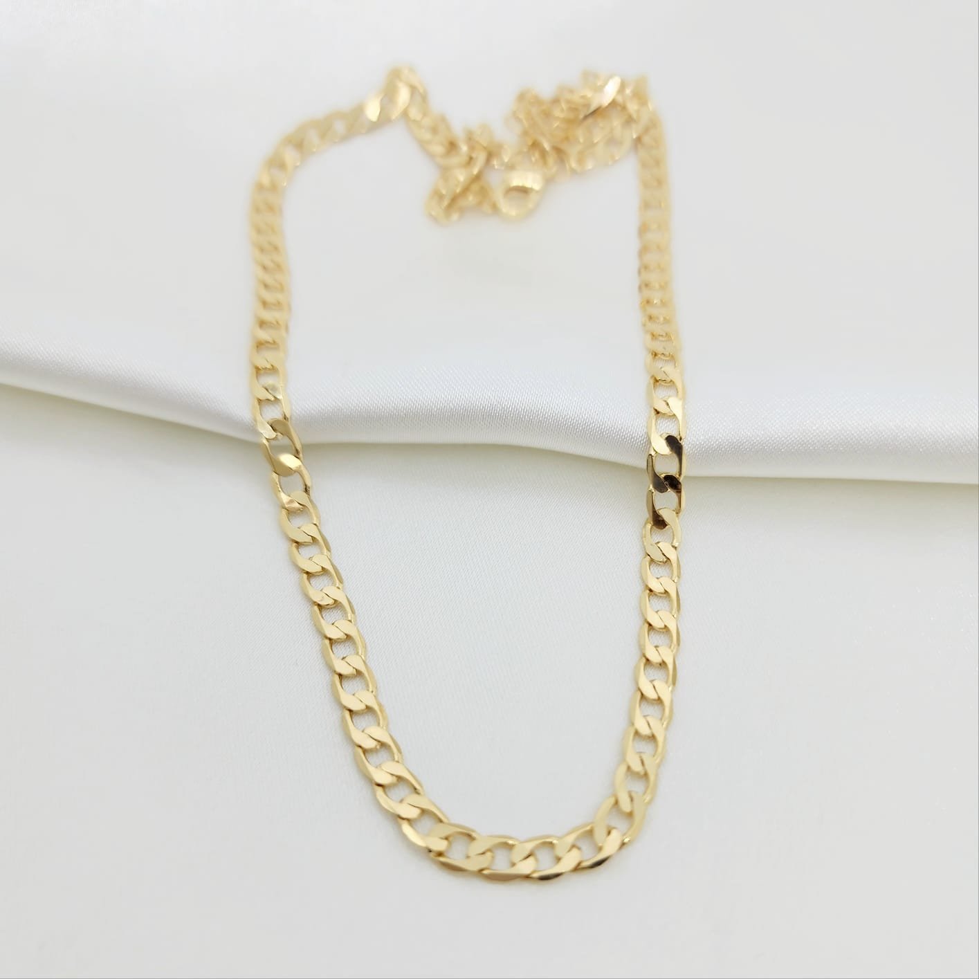 Choker Malha Groumet Oval